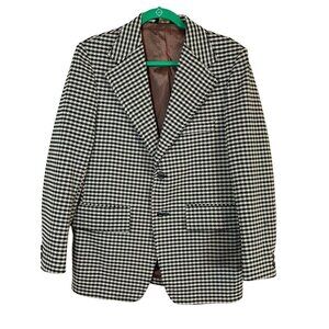 Classic Houndstooth Blazer